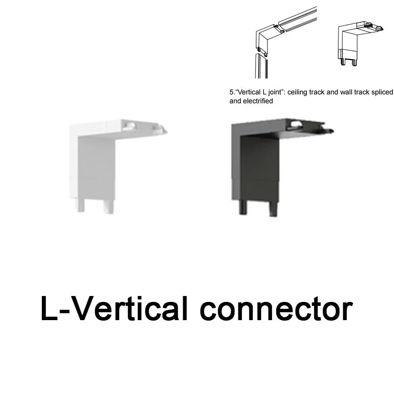 ST1 Series 3CCT Black White Ultra Thin Slim Magnetic Track Lamp Cell Light High Hardness Modern Flexible Fixture Living Home