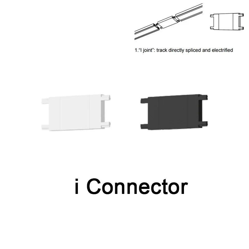 ST1 Series 3CCT Black White Ultra Thin Slim Magnetic Track Lamp Cell Light High Hardness Modern Flexible Fixture Living Home